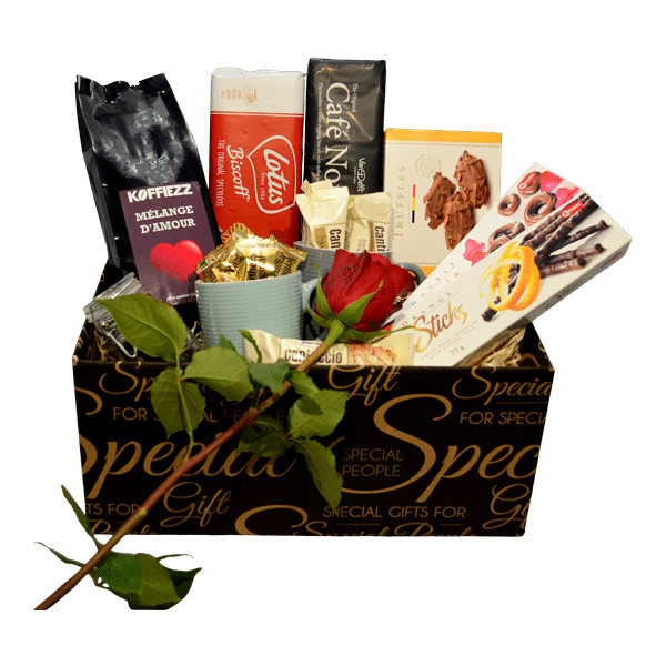 Valentijn cadeau met koffie