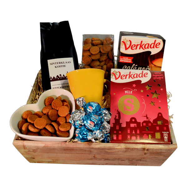 Sint cadeau met koffie